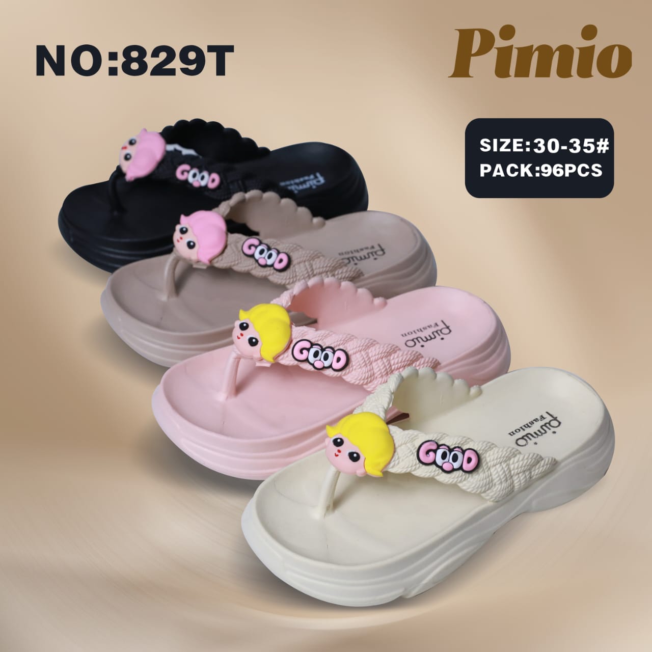 Sendal Jepit Anak Wanita Anti Slip