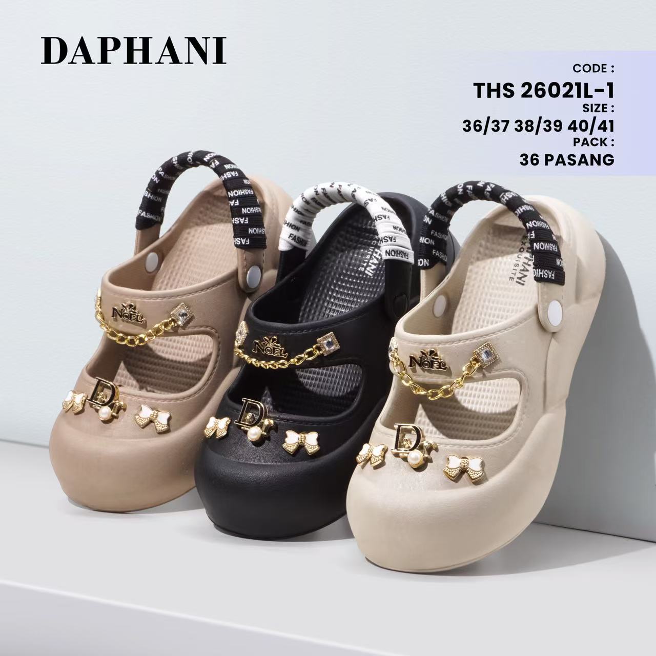 Sepatu Sandal Wanita Karet Jibbitz Wanita Cantik Kekinian